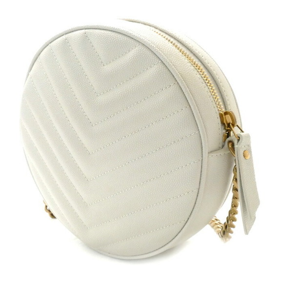 SAINT LAURENT Vinyl Shoulder Bag White 610436 Women's - Picture 2 of 6